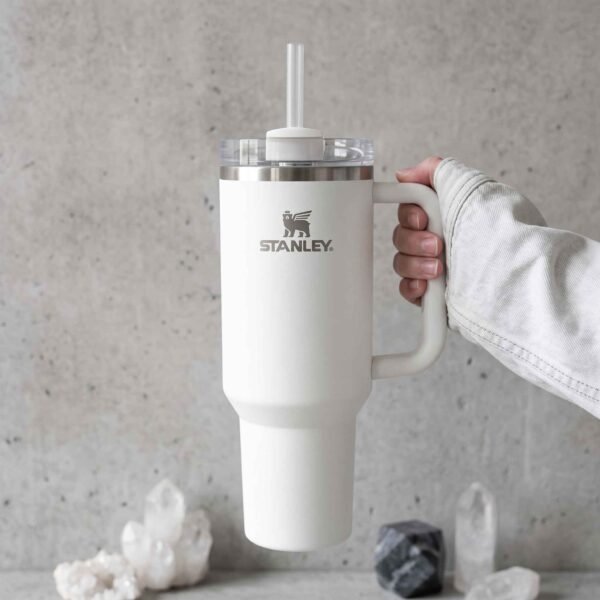 Stanley 40oz (1200ml) Premium Stainless Steel Tumbler - White
