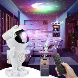 8b150854c1d259597b2a89971d8172f1 Sky Moon Galaxy Astronaut Star Projector with Bluetooth Speaker