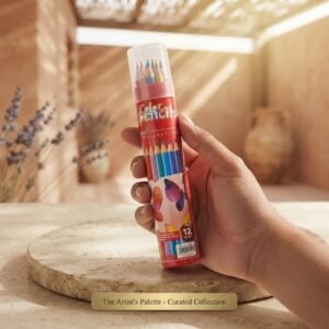 8dc70aad637bdf31cac5a5a2184ceef0 Vneeds School Collection Color Pencils 12 Colors Tube Pack Drawing Set