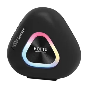 93a63ceed5134566660ead9f83f046d7 HOTTU BS03 Portable Bluetooth Speaker – RGB Lights, IPX6 Waterproof & 6 Hours Playtime