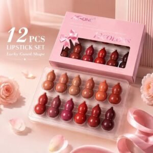 943d96e28d457cc9665d7a0b0c2ecd6a Mini Lipstick Set – Lucky Gourd Shape, Cute Compact Lip Color Collection for Everyday Makeup