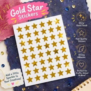 94f2df141a34738ad1c6c3a6b1bfb54c-1 Golden Star Sticker Sheets.