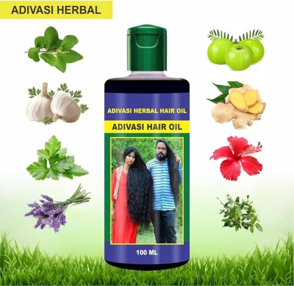 9537591b86107745d5bc71a1b77edf0a Vishwambhari Adivasi Herbal Hair Oil & Shampoo Combo Deal (100ml + 200ml)
