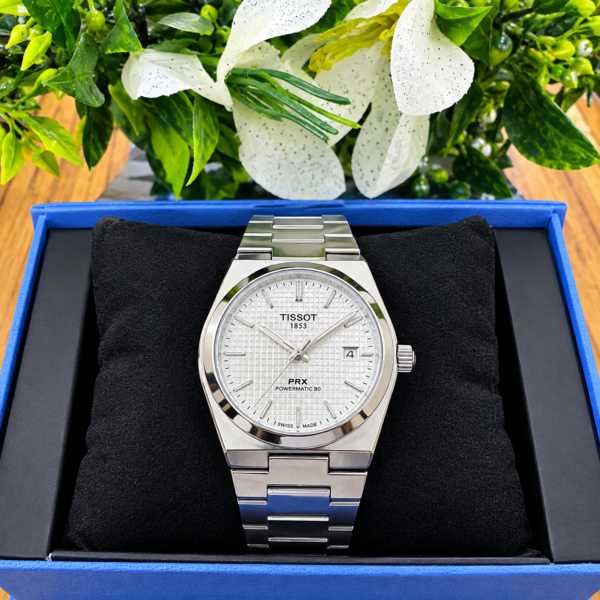 96e99e620866c064fdffbee796286009 Tissot PRX Powermatic 80 Automatic Watch