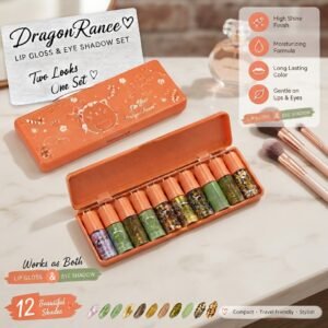 9d0dcf9321416f47cb24babe9030ff5d Dragon Ranee Lip Gloss & Eye Shadow 10-Piece Set