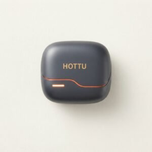 HOTTU TS02 Boom X True Wireless Earbuds – Quad Mic ENC, 40H Playtime & Deep Bass
