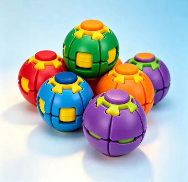 LED Light-up Fidget Ball - Stress Relief Toy | Random Color