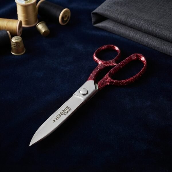 afeba0b4a138c5da42209dbf7ae20e97 Super Singer 9-Inch Tailoring Scissor with Glitter Handle