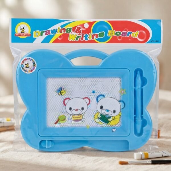 b40a9615ba99e36174e7bc015a7a00f0 Cartoon Drawing And Writing Board For Kids - Toy Accessory Designed For Entertainment And Daily Play Routine (Random Color)