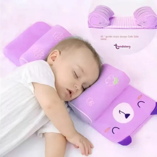 b4dac1f6cd3166d9f683beacf0724d1a Adjustable Baby Pillow Anti-Roll Pillow random color