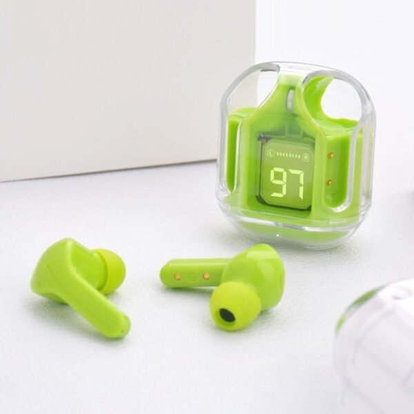 c36c5539fe19fb131760c11b9662f32c Air31 Wireless Earbuds | Crystal Transparent Bluetooth 5.3 | With Transparent Charging Case