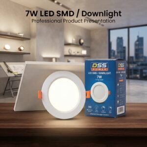 d662448d1db643965a8ea0fe7326f772 DSS Power 7W LED SMD/Downlight