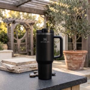 d687847a07a1eaa48349da376e9e23bb Stanley 40oz 1200ml Premium Stainless Steel Tumbler - Black