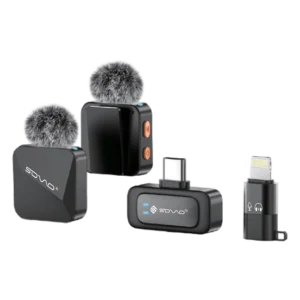 d8a8f44b70416a2d8806bd9145345aee SOVO ZIVO SWM-556 Dual Wireless Microphone Audio Recording System