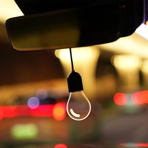 Car Charm Bulb Warm Light Premium Ambient Hanging Light For Cozy Vibes Interior Accessory