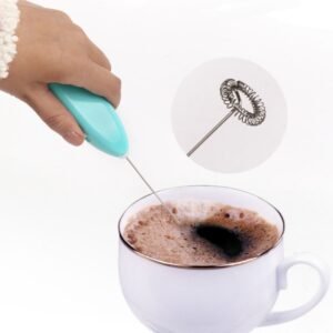 Multipurpose Electric Coffee Beater & Milk Frother | Handheld Mini Blender & Egg Whisk ( random colour )