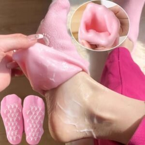 e51fa4a5188779d339e19d2c03f1959b MOISTURIZING SPA GEL SOCKS – Infused Foot Treatment & Heel Repair Booties