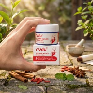 e76f18b3d41f2f798d02d50599b2554e rvdu Soothing Massage Thermal Gel (50g) - Fast-Acting Herbal Relief