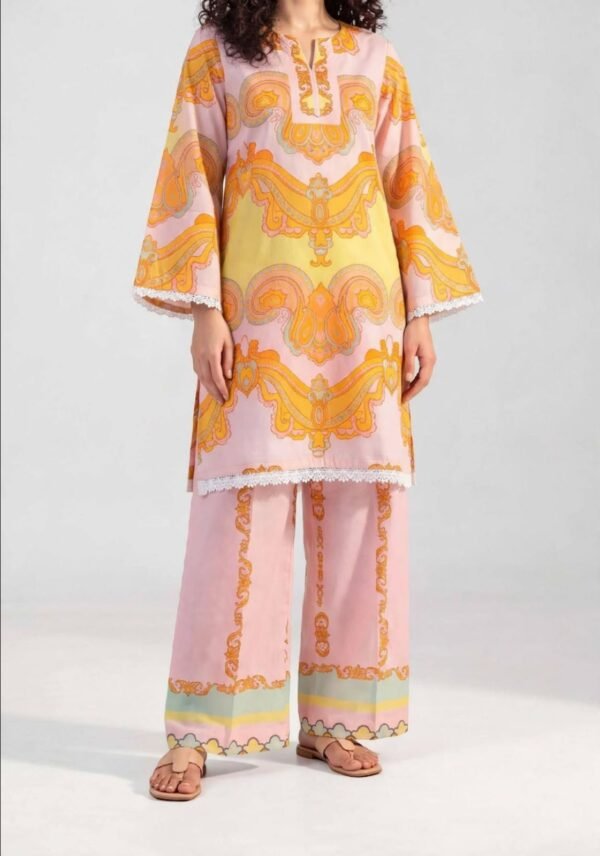 Oplus_16908288 Women’s 2-Piece Pret Stitched Co-Ord Set/Kameez Shalwar