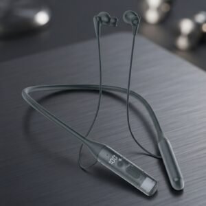 f9beb539ad67bca6ab40c5e8df89969c HOTTU NB02 Neckband Earphones – ENC, 100 Hours Playtime & Bluetooth 6.0