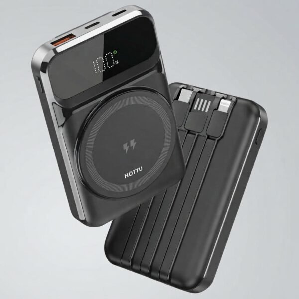 HOTTU HT37 Magnetic 10000mAh Magnetic Wireless Power Bank Portable Fast Charger